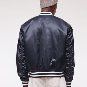 Abercrombie & Fitch Bomber Jacket Small Snap